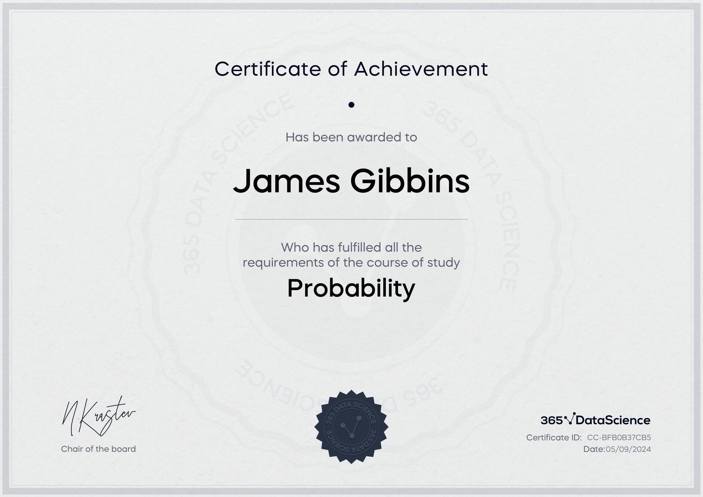 365 Data Science Probability