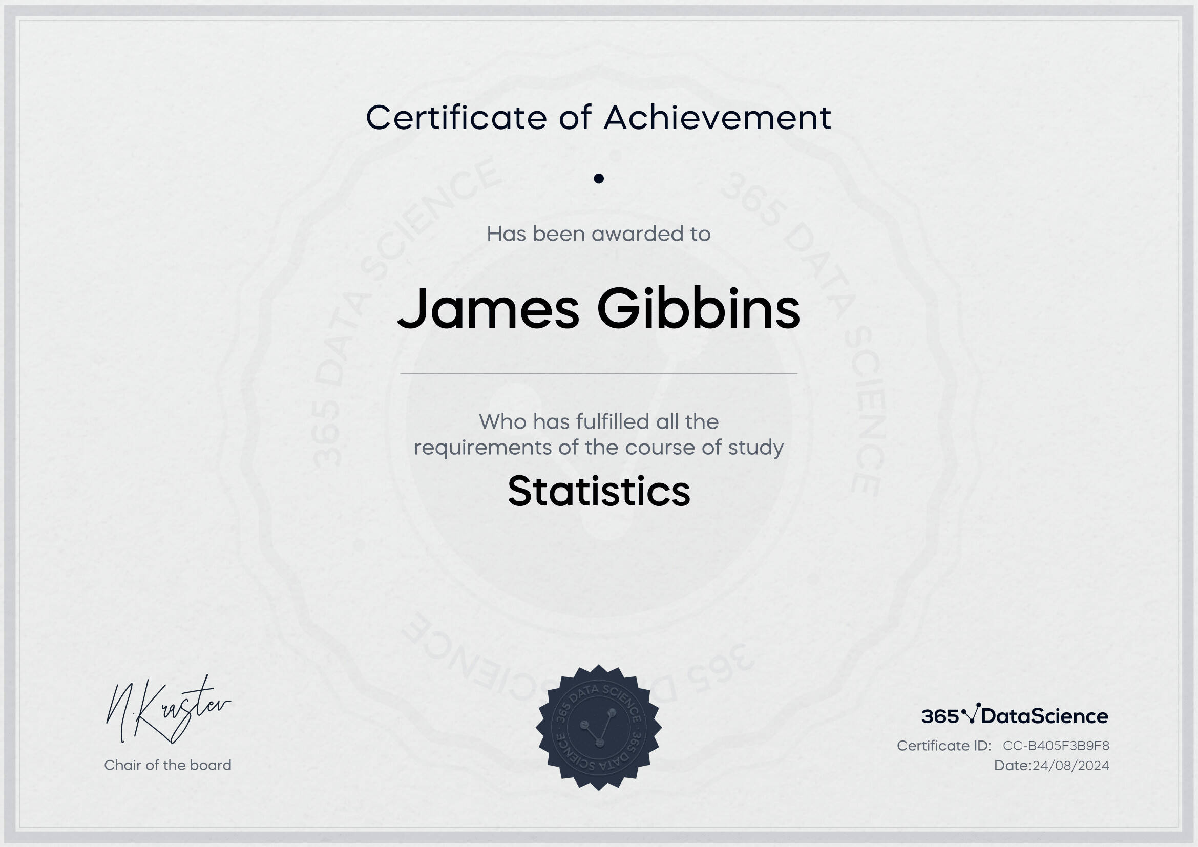 365 Data Science Statistics